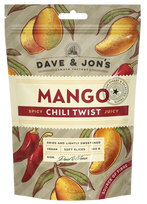 DAVE&JONS džiovintų mangų griežinėliai su čili, 100 g
