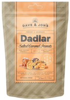 DAVE&JONS Caramel Peanuts datulės, 125 g