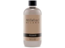 Millefiori milano Fragrance Diffuser Silk & Rice Powder Refill 500 ml Namų kvapas