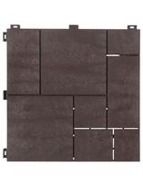 Grindų plytelės terasos grindys plastikinės e-floor 30x30 cm 1 vnt.