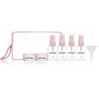 Notino Travel Collection Travel Bottle Set daugkartiniai kelioniniai buteliukai Pink
