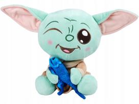 Simba Star Wars Grogu pliušinis žaislas su drieželiu, 25 cm