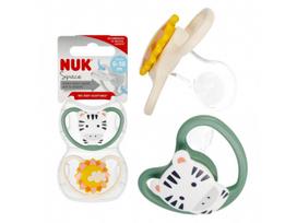 NUK anatominiai silikoniniai čiulptukai, 2 vnt., 6–18 mėn.