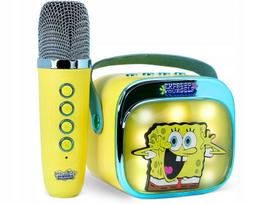 Nešiojamas karaoke rinkinys su belaidžiu mikrofonu, Bluetooth 5.3 ir RGB apšvietimu