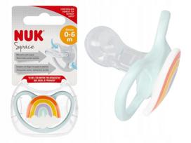 NUK anatominis silikoninis čiulptukas kūdikiams, 0–6 mėn., 1 vnt.