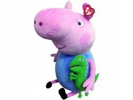Pliušinis žaislas Ty George Pig, 38 cm