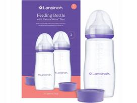 Lansinoh NaturalWave buteliukai kūdikiams, 330 ml, 2 vnt.