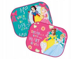 Automatinės automobilio užuolaidėlės nuo saulės Seven Disney princesės, 2 vnt., 44 × 35 cm