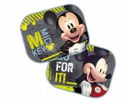 Automobilio saulės užuolaidėlės Seven Disney Mickey Mouse, 2 vnt.