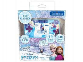 Žaidimų konsolė Lexibook Frozen JL2367FZ su 150 žaidimų ir spalvotu LCD ekranu