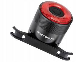 Dviračio galinis žibintas Rockbros RQ3B su LED ir USB įkrovimu