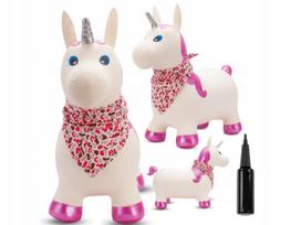 Šokinėjimo lazdelė Sun Baby Unicorn J06.012.0.6 vaikams nuo 12 mėn., iki 45 kg