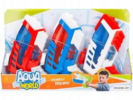 Vandens pistoletai Color Baby Aqua World, 3 vnt., nuo 3 metų