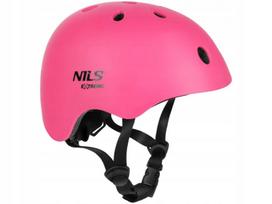 Vaikiškas šalmas Nils Extreme MT301, rožinis, S dydis