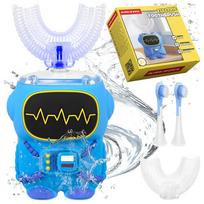 Sonic ultragarsinis elektrinis dantų šepetėlis vaikams, 5 režimai, USB įkrovimas