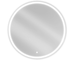 Apšviestas vonios kambario veidrodis Mexen Gobi, 9801-090-090-611-00, apvalus 90 cm, LED 6000K, antifog