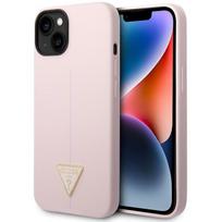 Guess silikoninis dėklas iPhone 14 Plus – violetinis