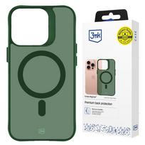 3mk Smoke MagCase, skirtas iPhone 16 Pro Max – žaliai permatomas