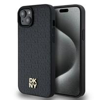 DKNY MagSafe dėklas iPhone 15 Plus/14 Plus – juodas