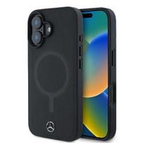 Mercedes-Benz odinis MagSafe dėklas iPhone 16 Plus – juodas