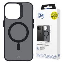 3mk Smoke MagCase su MagSafe, skirtas iPhone 15 Pro – pusiau permatomas