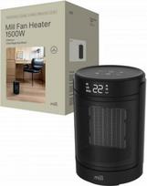 Ceramic fan heater, 1500 W,  22 m², portable, black FH1500BLACK | 7090019825735