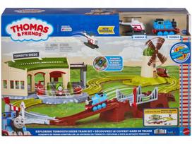 Fisher-Price Thomas and Friends JLL36 geležinkelio rinkinys su depu