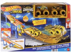 Hot Wheels Monster Trucks lenktynių trasa 2 viename JMW70, 1:64