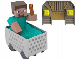 Minecraft Mattel JMT40 nuotoliniu būdu valdomas vežimėlis vaikams nuo 6 metų