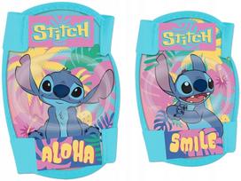 Vaikiškų alkūnių ir kelių apsaugų komplektas Seven Disney Stitch, 13,5 × 11 cm ir 13 × 9,5 cm