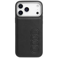 Audi TT dirbtinės odos MagSafe dėklas iPhone 17 Pro Max – juodas