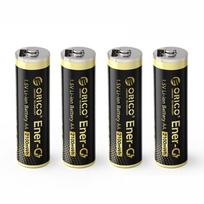 Orico Ener-G EG5C litio akumuliatorius 1,5V 2100mWh AA USB-C pakraunamas akumuliatorius su įkrovimo kabelu 4 vnt.