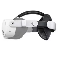 BoboVR E3 galvos dirželis Meta Quest 3 ir 3S - balta ir juoda