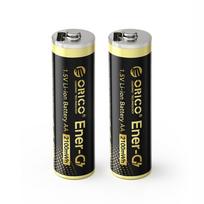 Orico Ener-G EG5C litio akumuliatorius 1,5V 2100mWh AA USB-C pakraunamas akumuliatorius su įkrovimo kabelu 2 vnt.
