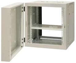 EMITERNET Split pakabinama spintelė 19" 12U, skardos/stiklo durys, 600×550×635mm plotis/gylis/aukštis EM/AH6512