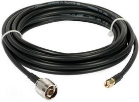 Spacetronik Antenos laidas, N kištukas, SMA kištukas LMR240, 5 m