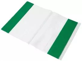 Panta_Plast Plastikinis aplankalas Panta Plast, A4, skaidrus, su reguliuojamu spalvotu krašteliu, 1vnt