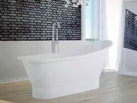 Vonia Besco Gloria, 150 x 66 cm, su klik-klak chrome valomu iš viršaus