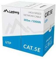 LANBERG KABELIS LAN UTP 100MB/S 305M LINKA