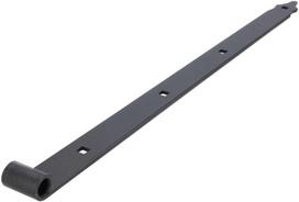 DMX Strap hinge ZP 600x35/4.0x13 mm steel juodas