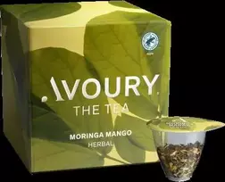 Arbatos kapsulės AVOURY Moringa Mango