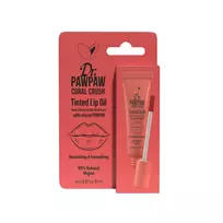 Dr. PAWPAW lūpų aliejus su atspalviu Coral Crush, 8ml
