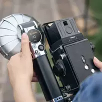 Godox Lux Master Retro Camera Flash Juodas