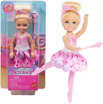 Lėlė Barbie Chelsea „Dziadek do orzechów“ baleto šokėja snaigių fėja