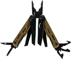 Daugiafunkcis įrankis M-TAC Multitool Type 13 17-in-1, rudas / juodas