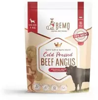 BEMO Cold Pressed jautiena Angus Mono - sausu šunų ėdalu - 1kg