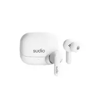 Ausinės Sudio Earbuds | C8 | Bluetooth | į ausis įkišamos | Mikrofonas | Baltas | Noise canceling | Belaidės