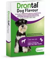 Vetoquinol Drontal tabletės nuo kirmėlių šunims iki 10 kg