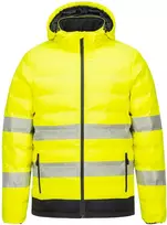 Gero matomumo ultragarsu šildoma PORTWEST S548 striukė, Dydis: XXXL, Pw spalvos: Oranžinis/Juodas