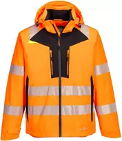 Gero matomumo PORTWEST DX462 striukė nuo lietaus, Dydis: 6XL, Pw spalvos: Oranžinis